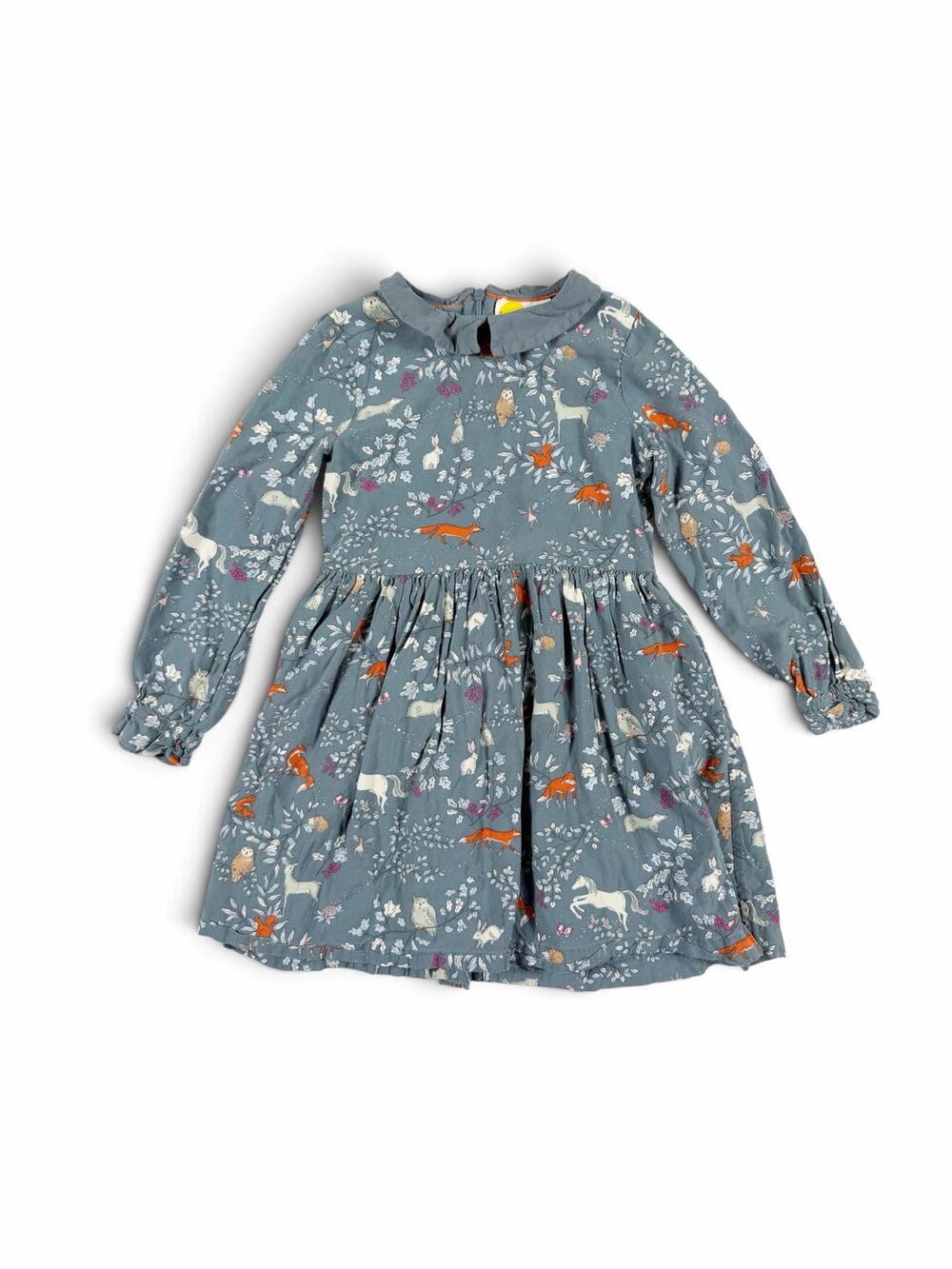Mini Boden Forest Friends Enchanted Woods Girls Dress Size 8-9